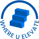 WHERE U ELEVATE logo